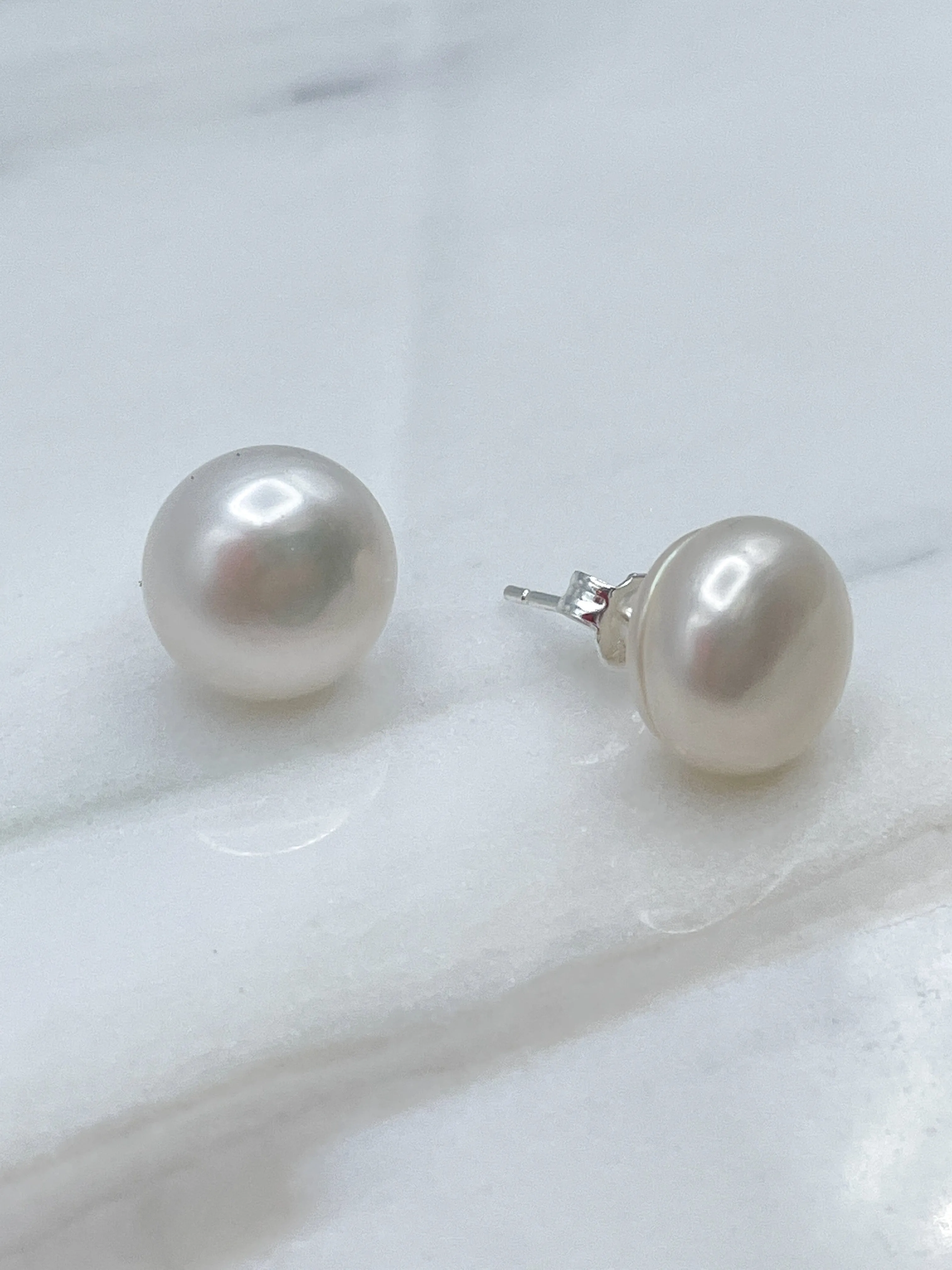 12mm Pearl Studs