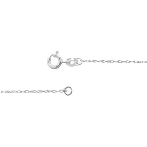 .85mm Sterling Silver Rope Chain Necklace