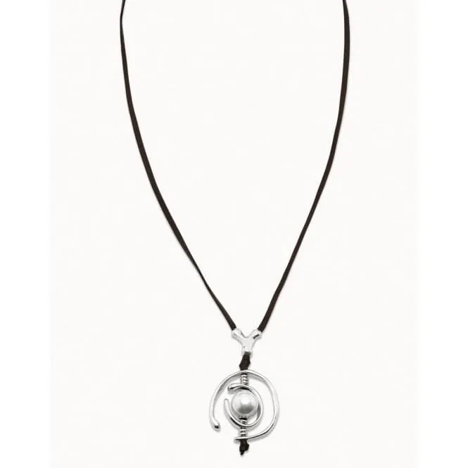 Aaaaaauuuuuhhhhh..!!! White Metal Pearl Shell Necklace