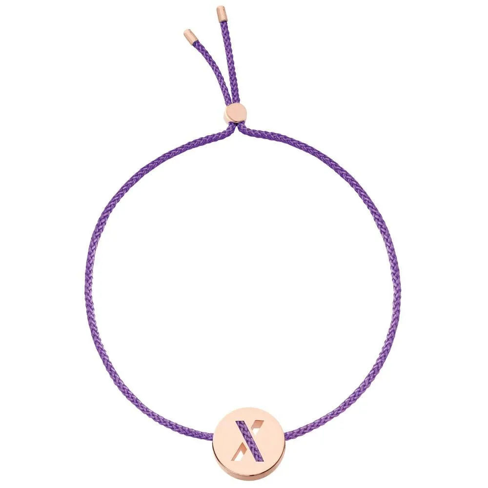ABC's Bracelet - X