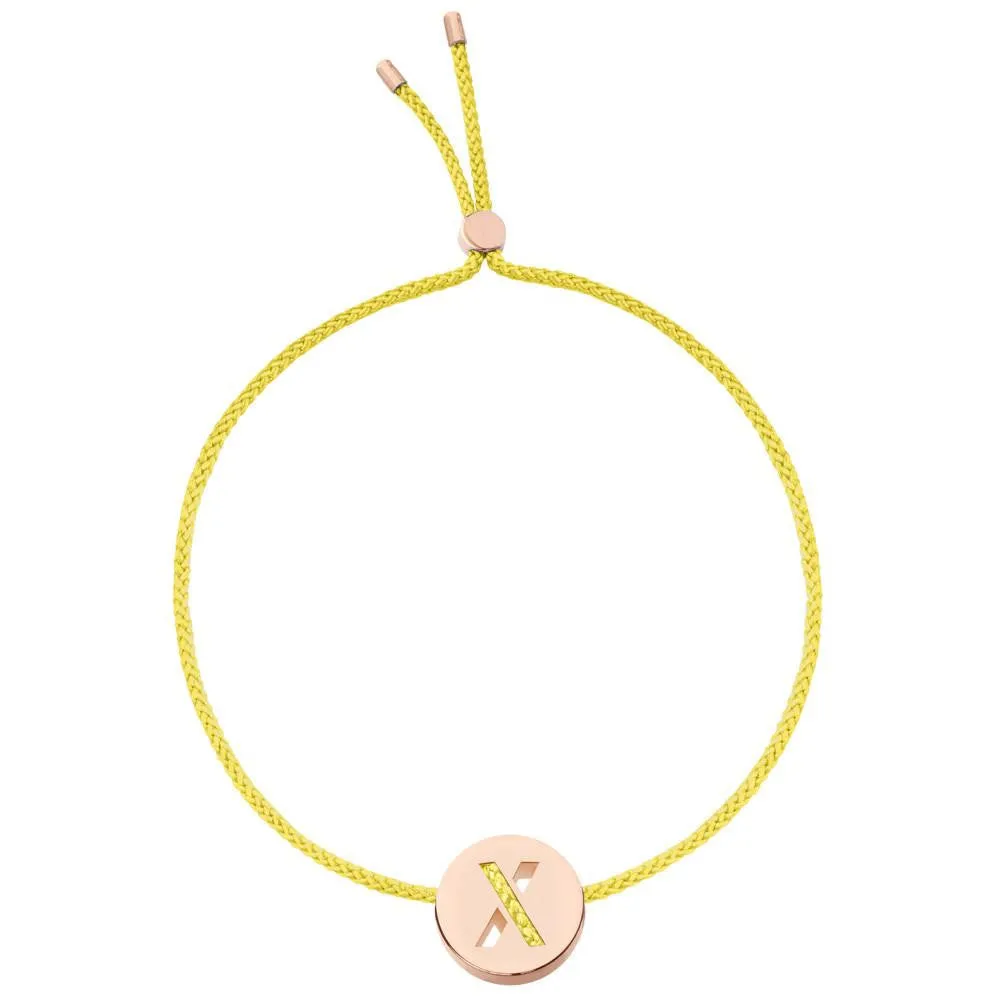 ABC's Bracelet - X