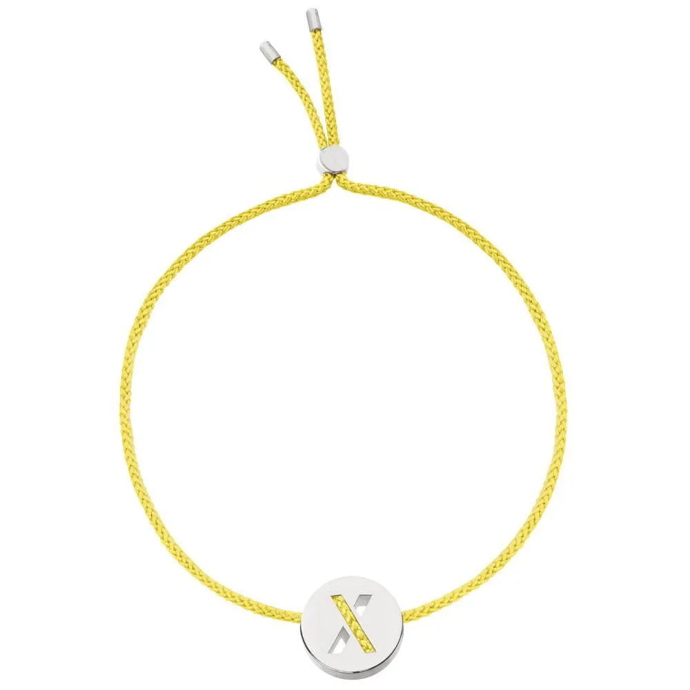 ABC's Bracelet - X