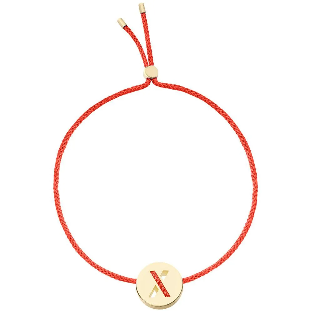 ABC's Bracelet - X