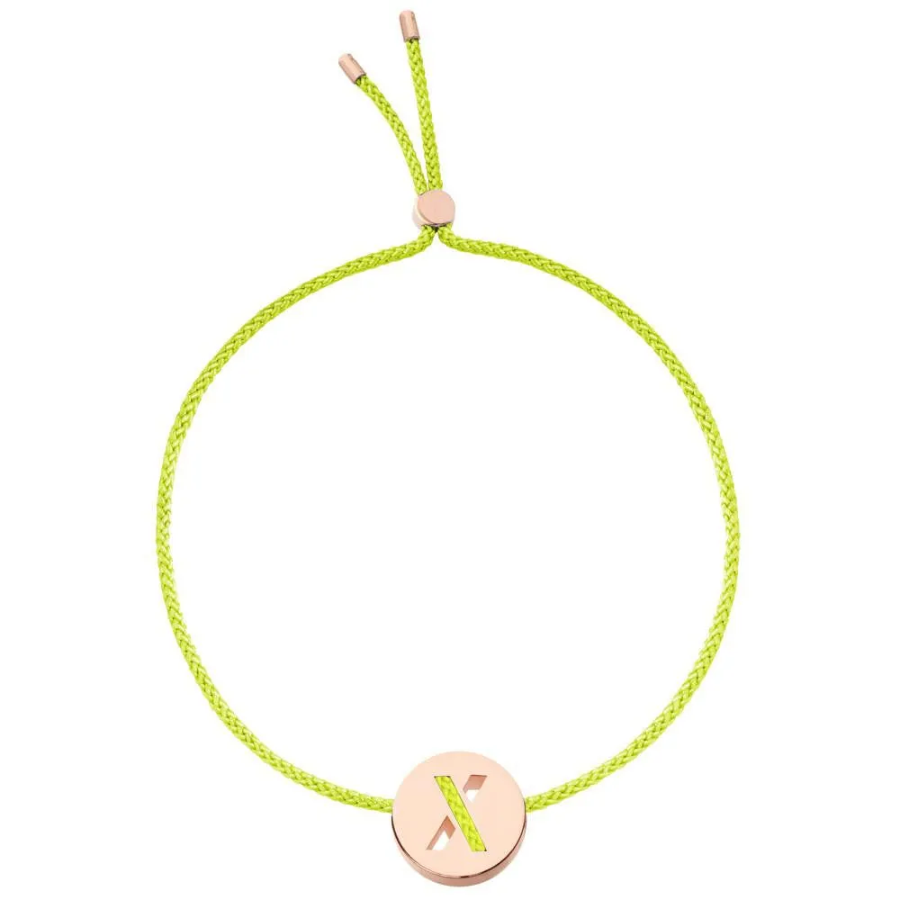 ABC's Bracelet - X