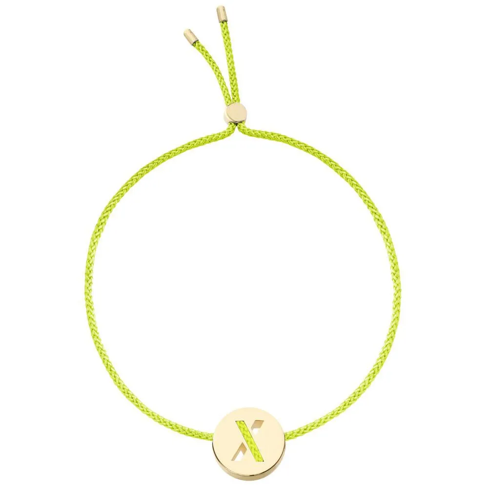 ABC's Bracelet - X