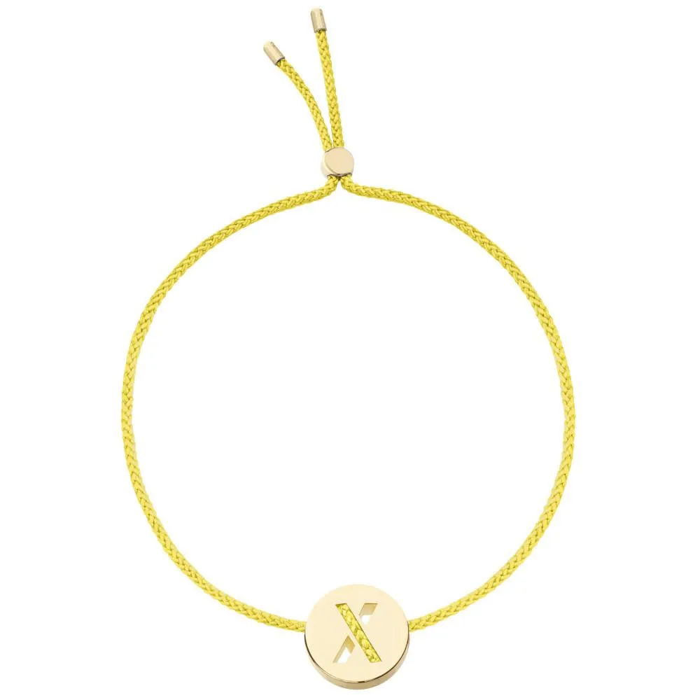 ABC's Bracelet - X