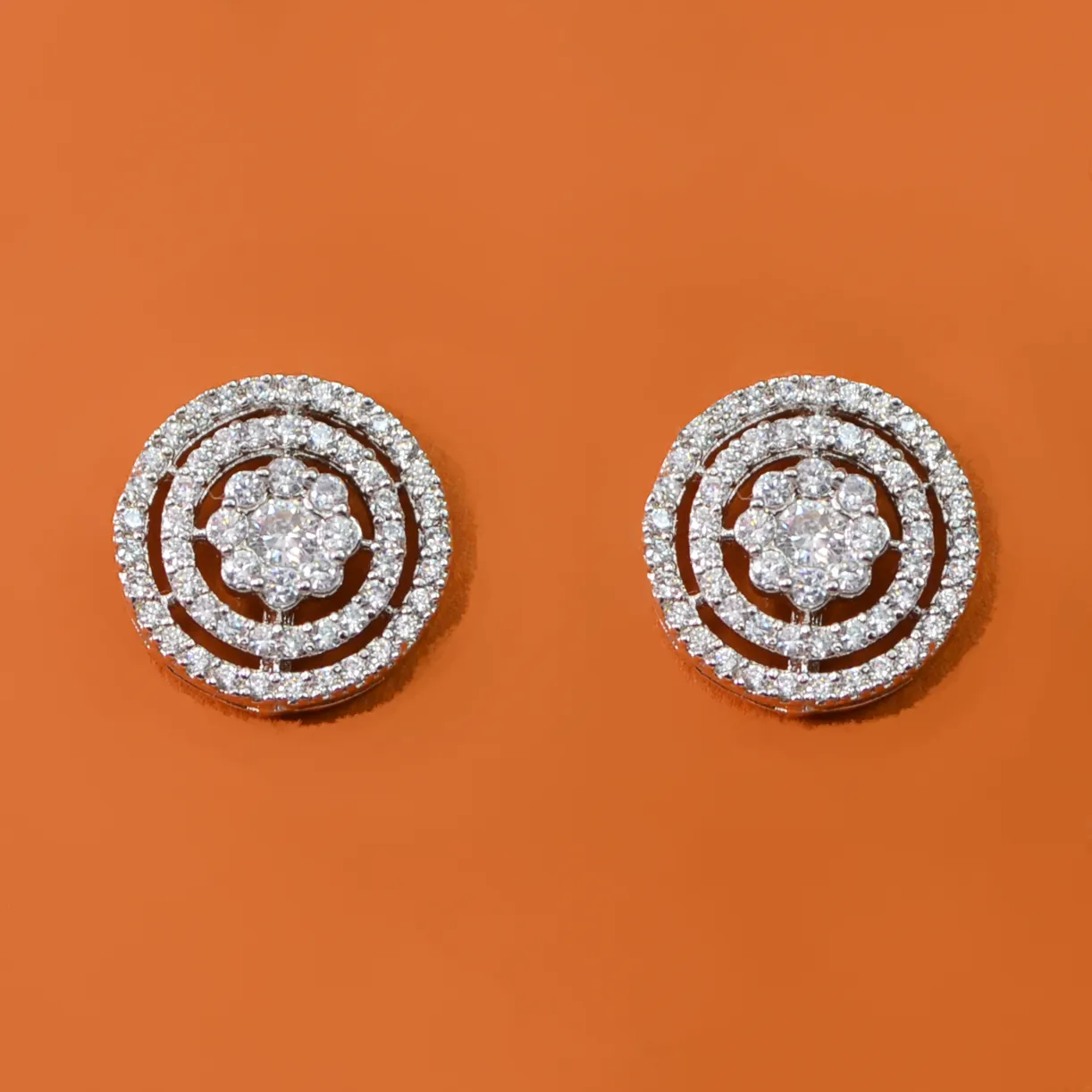 American Diamond Studs (Design 13)