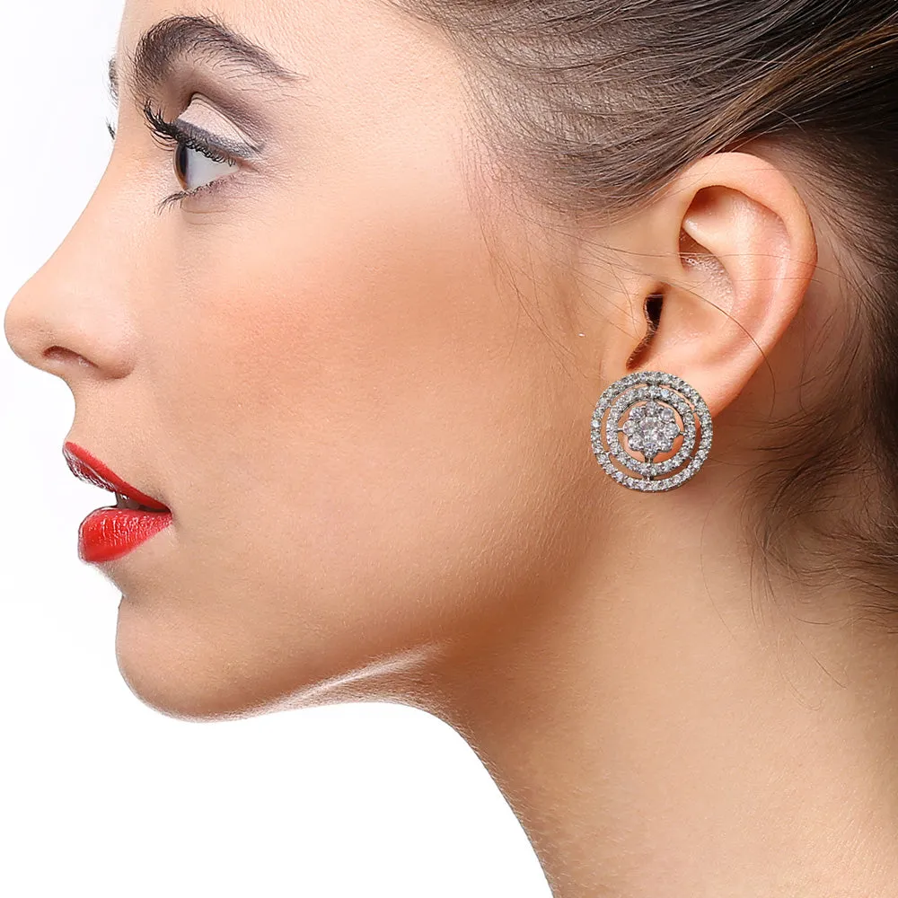 American Diamond Studs (Design 13)