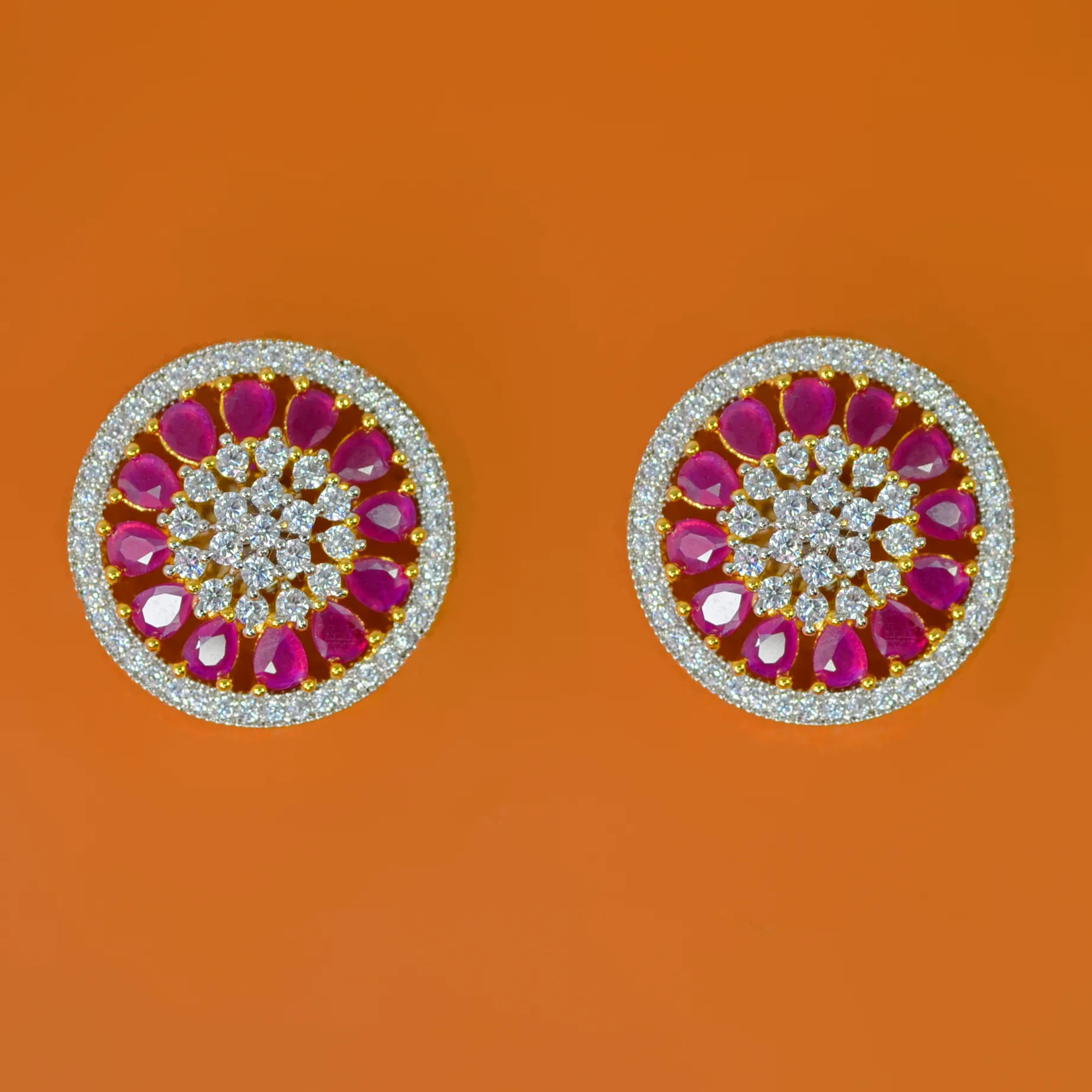 American Diamond Studs (Design 30)