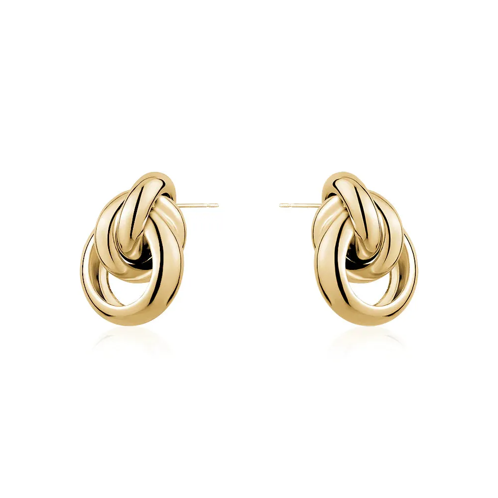BOLD KNOT EARRINGS