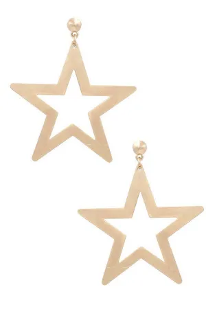 Bold Star Earring