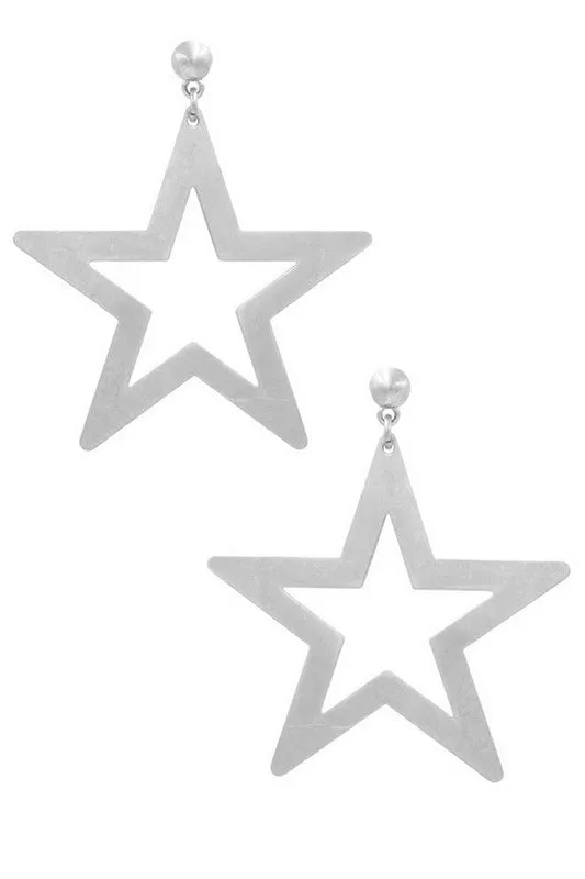 Bold Star Earring