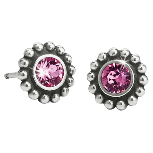 Brighton Women's Rose Twinkle Mini Post Earrings