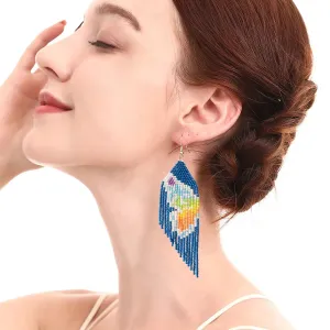 Butterfly Tassel Earrings