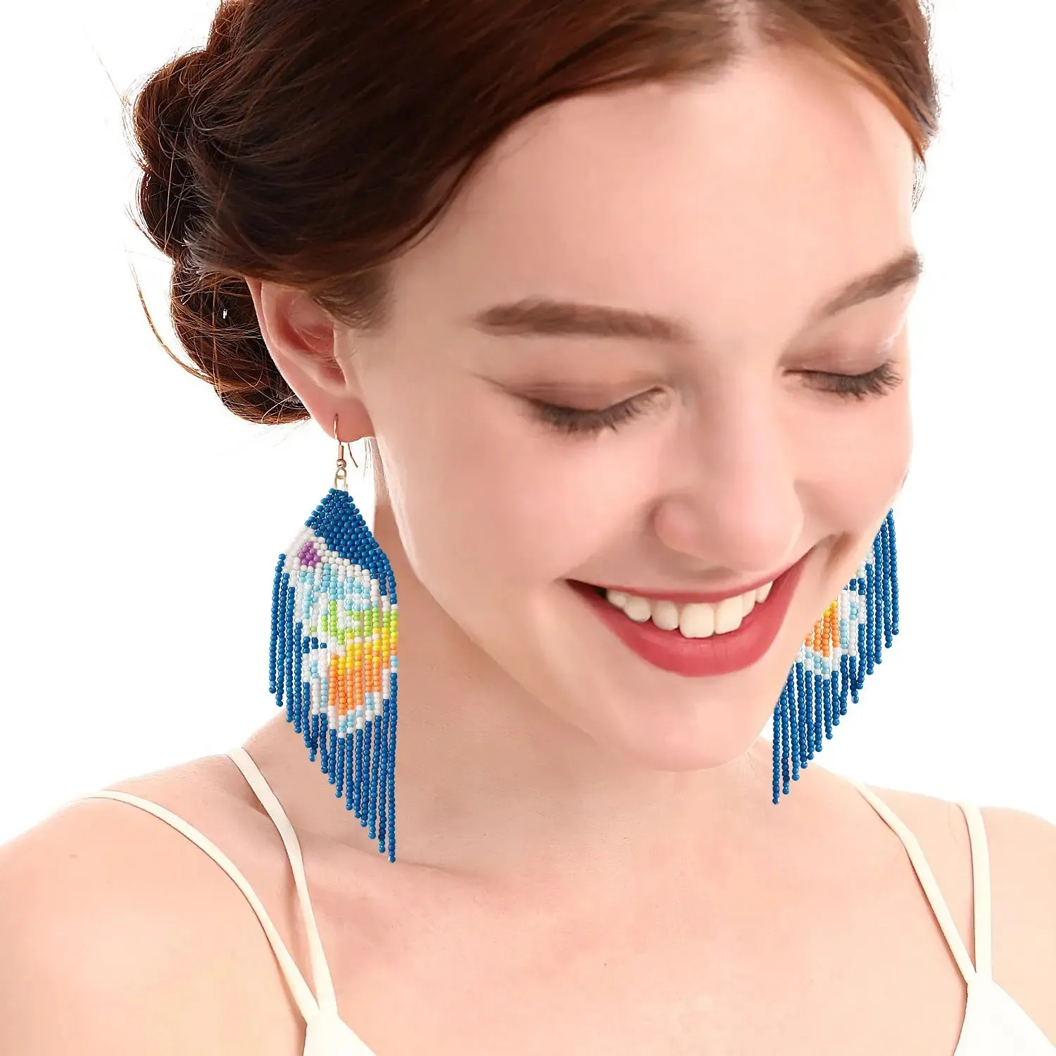 Butterfly Tassel Earrings
