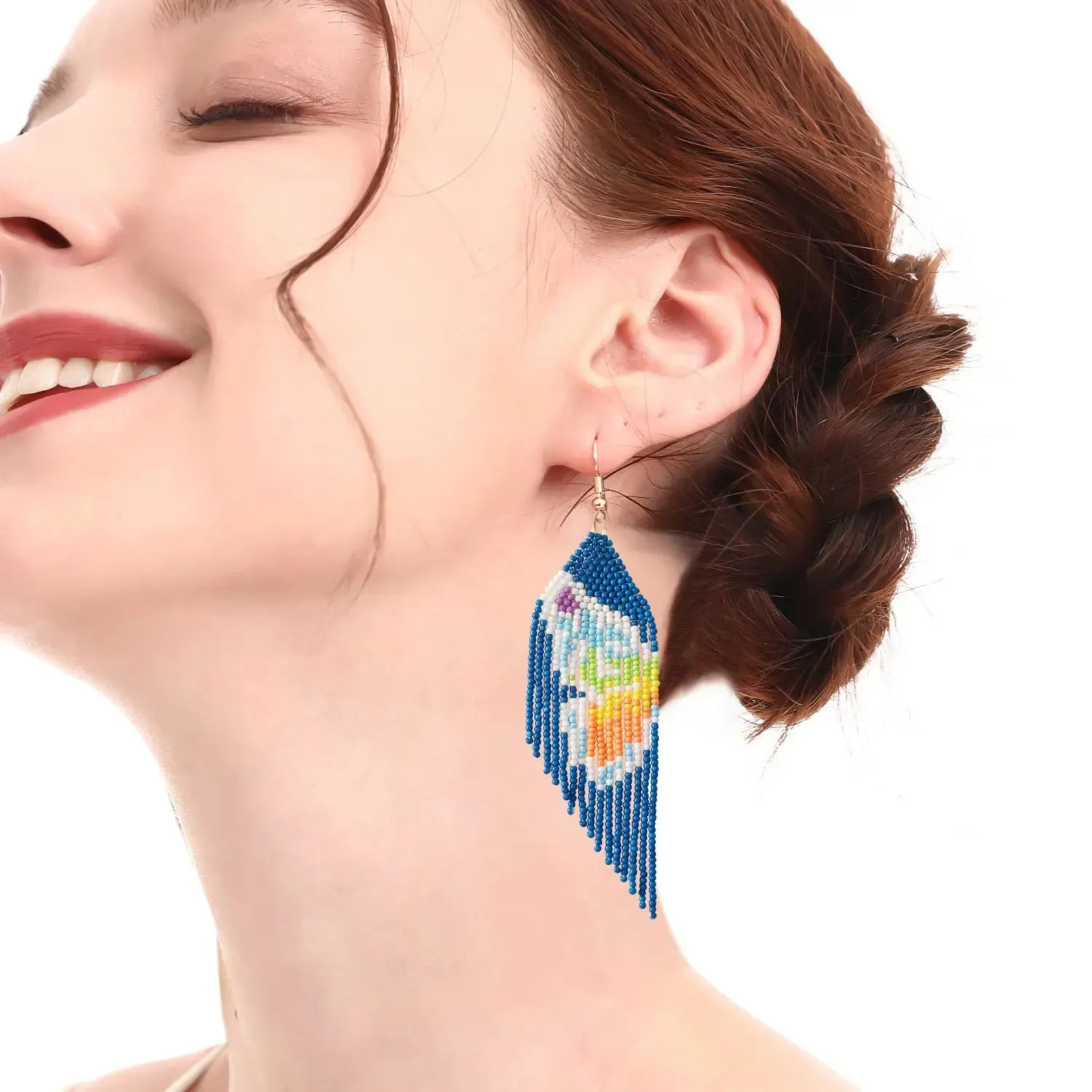 Butterfly Tassel Earrings