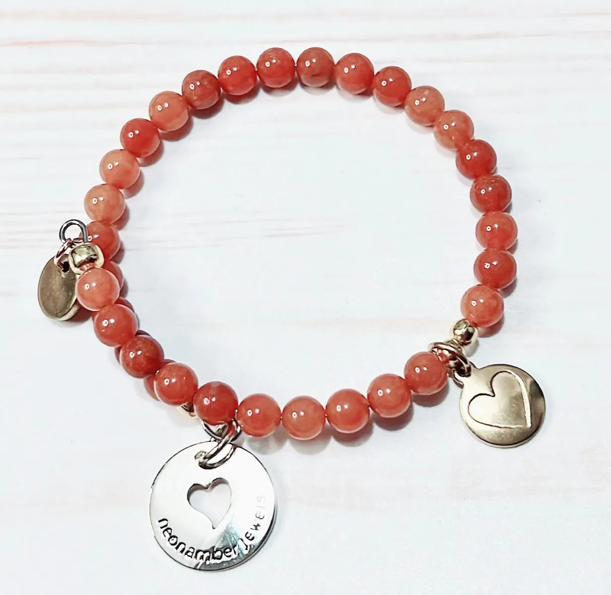Carnelian Beads (July)
