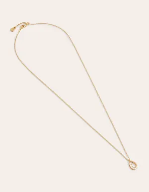 Charm Necklaces-Horse Shoe