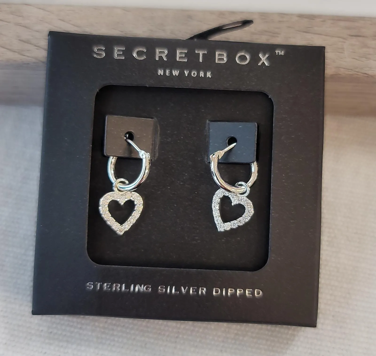 Cubic Zirconia 14K Gold Dipped Earrings