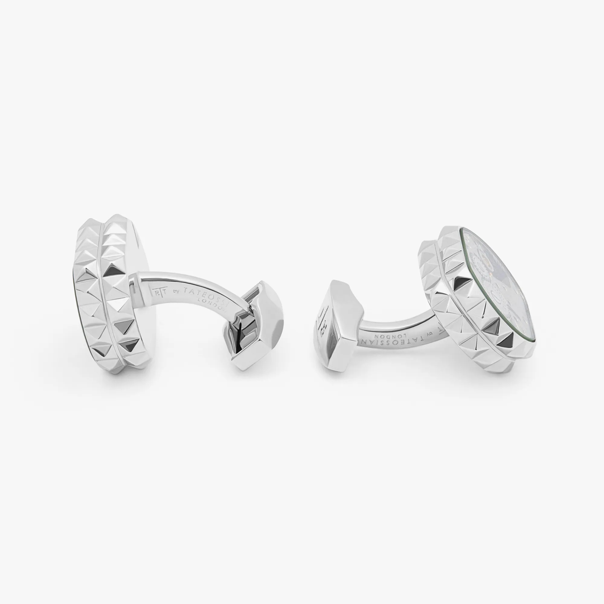 Diamond Giza Skeleton Cufflinks