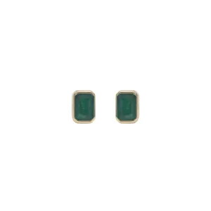 Emerald Elegance Studs