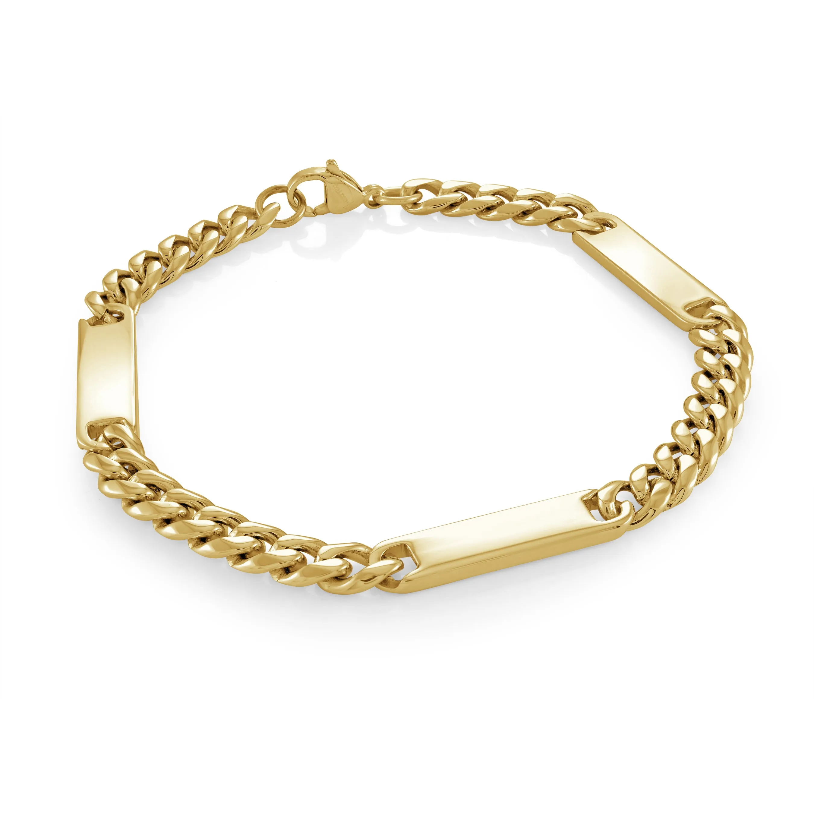 Engravable Curb Bracelet 6mm