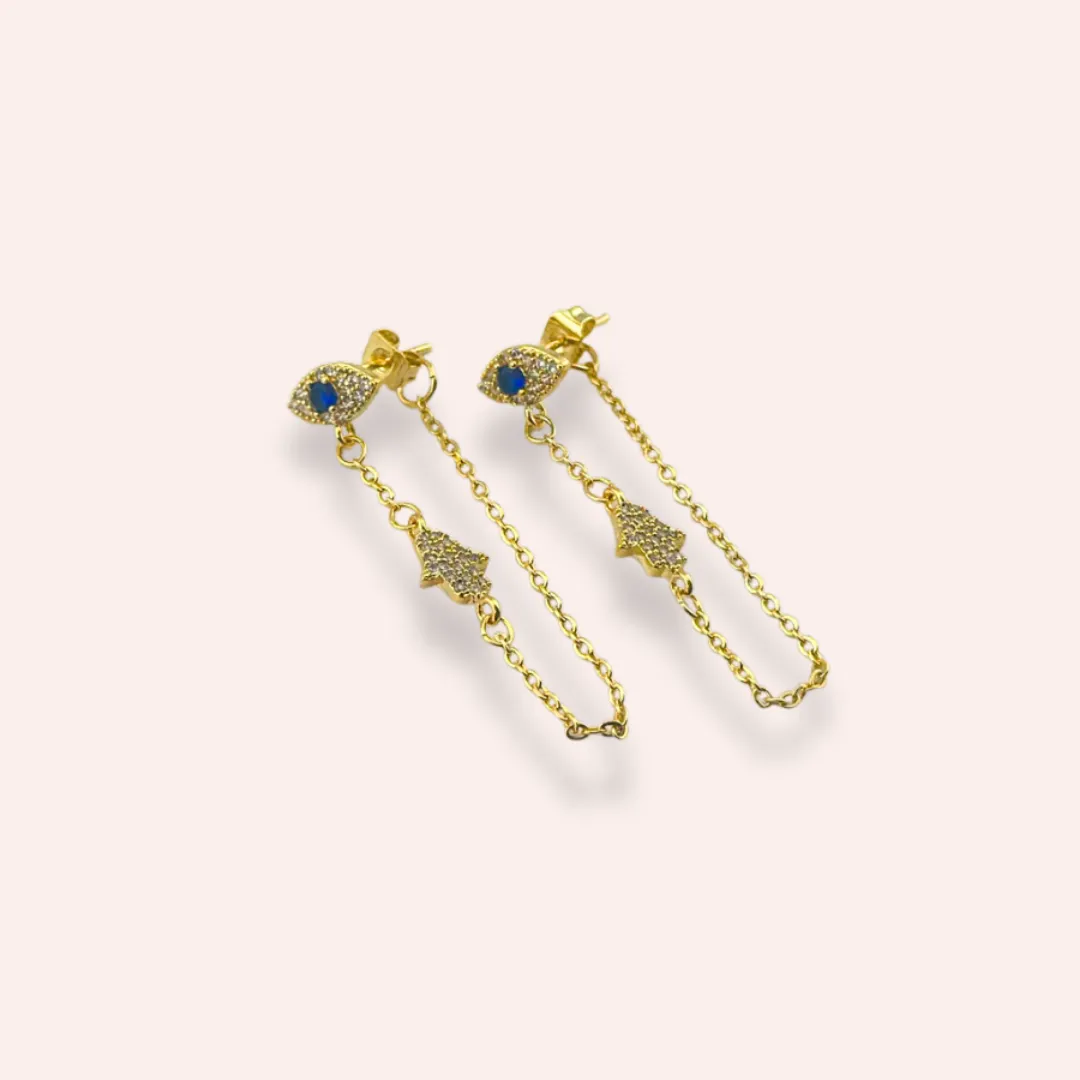Evil eye Stud