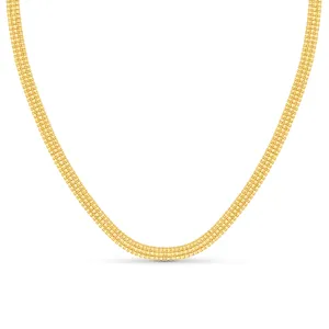 Flat Box Chain Necklace