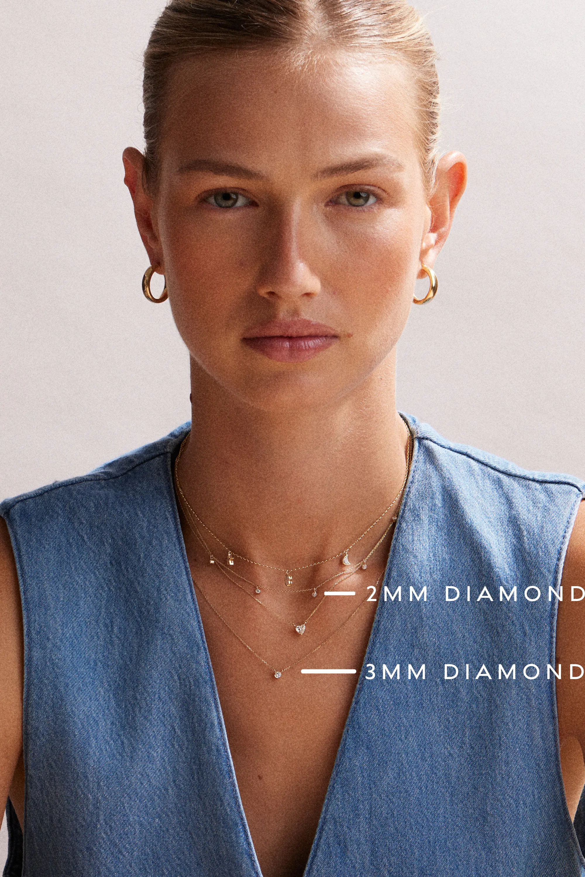 FOREVER SOLITAIRE DIAMOND NECKLACE