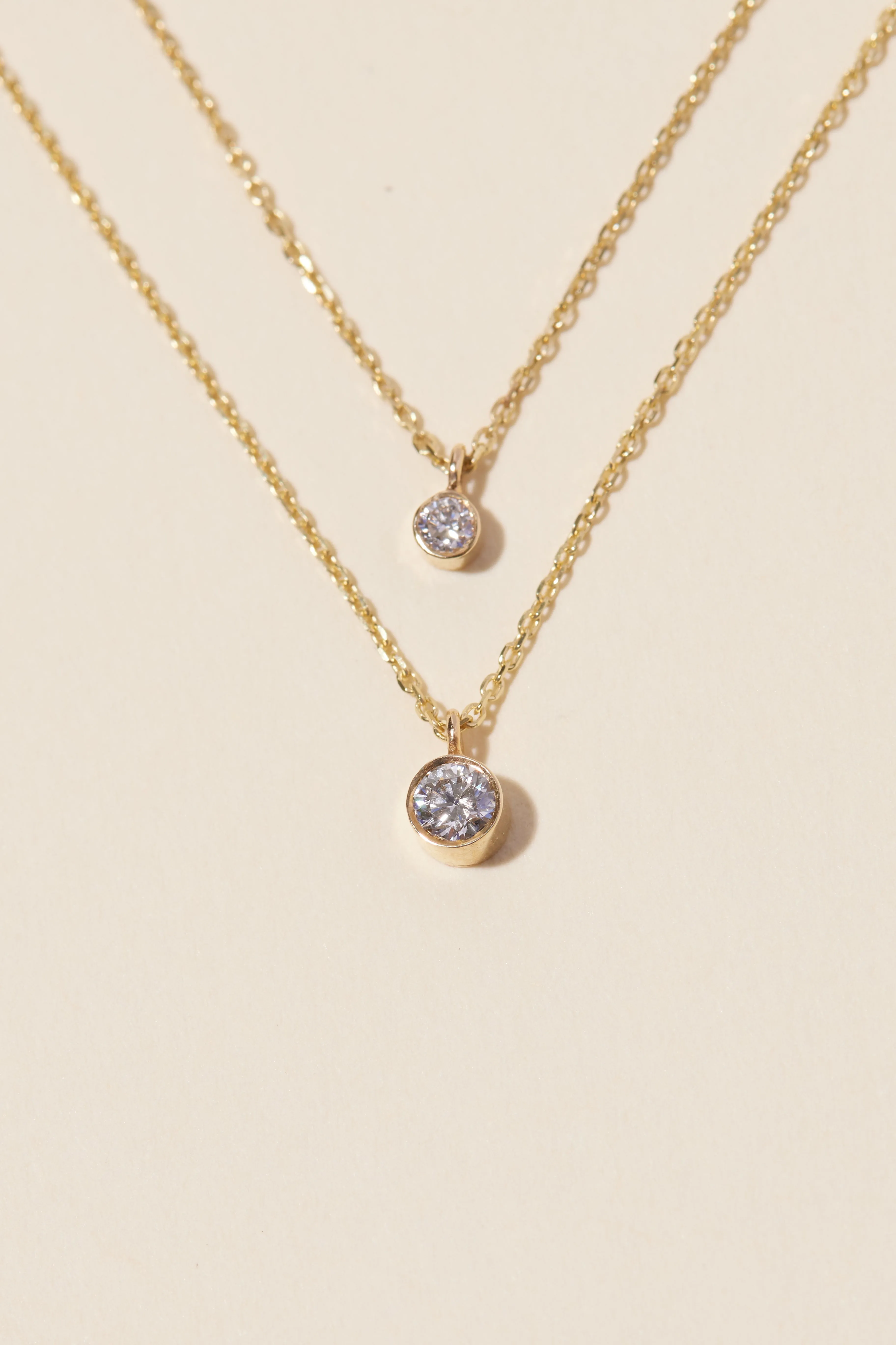 FOREVER SOLITAIRE DIAMOND NECKLACE