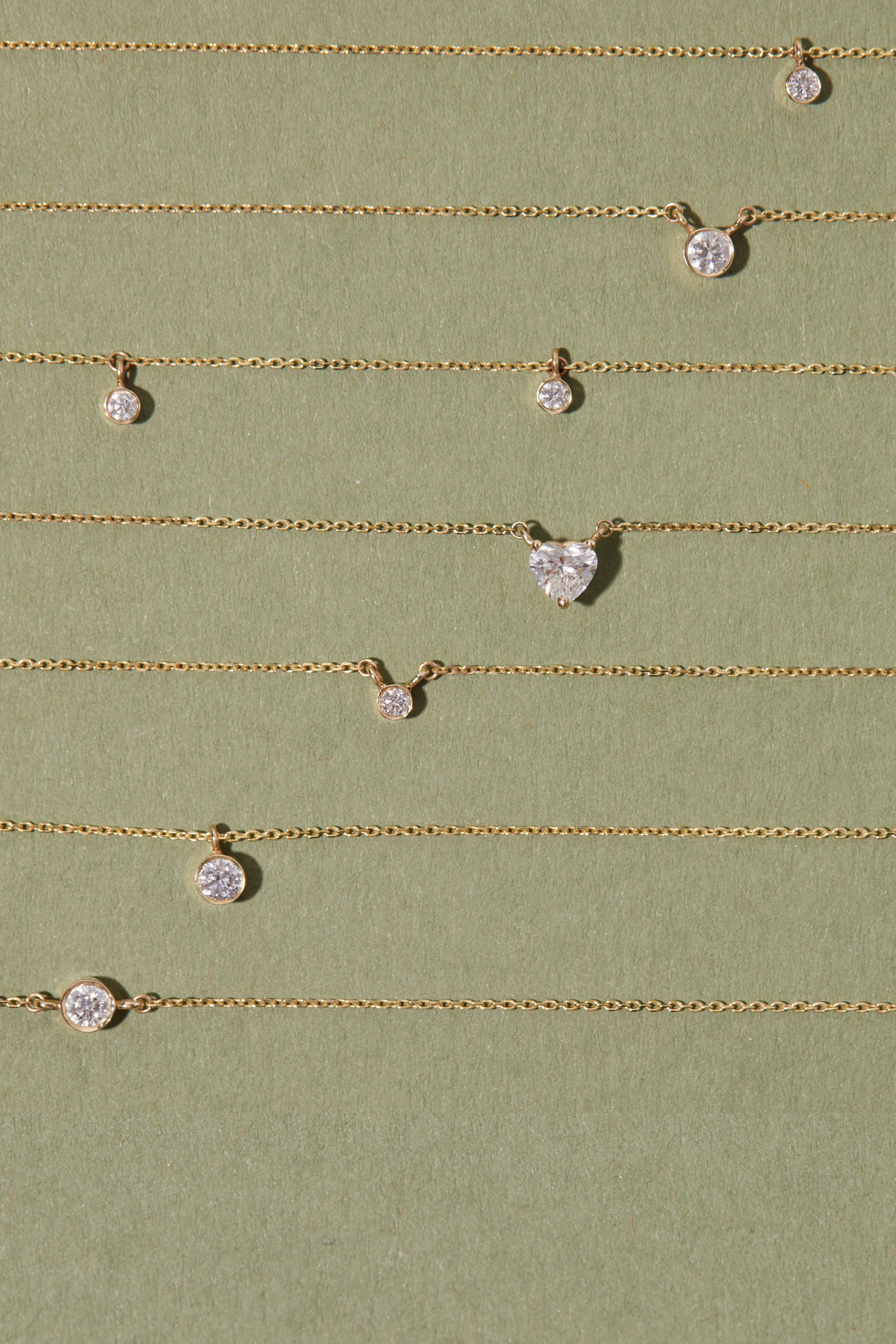 FOREVER SOLITAIRE DIAMOND NECKLACE