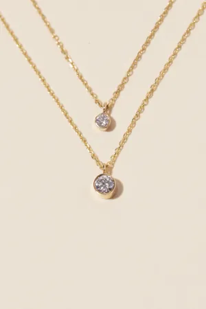 FOREVER SOLITAIRE DIAMOND NECKLACE