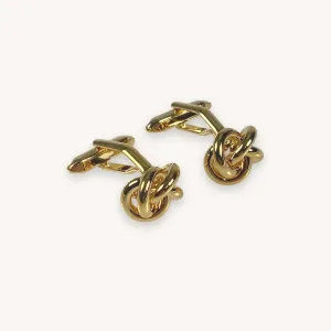 Gold Knot Cufflinks