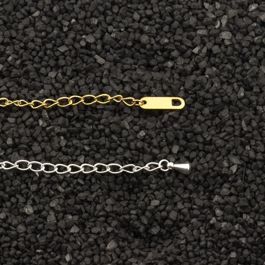 Hollow Hexagon Honeycomb Charm Bracelet Stainless