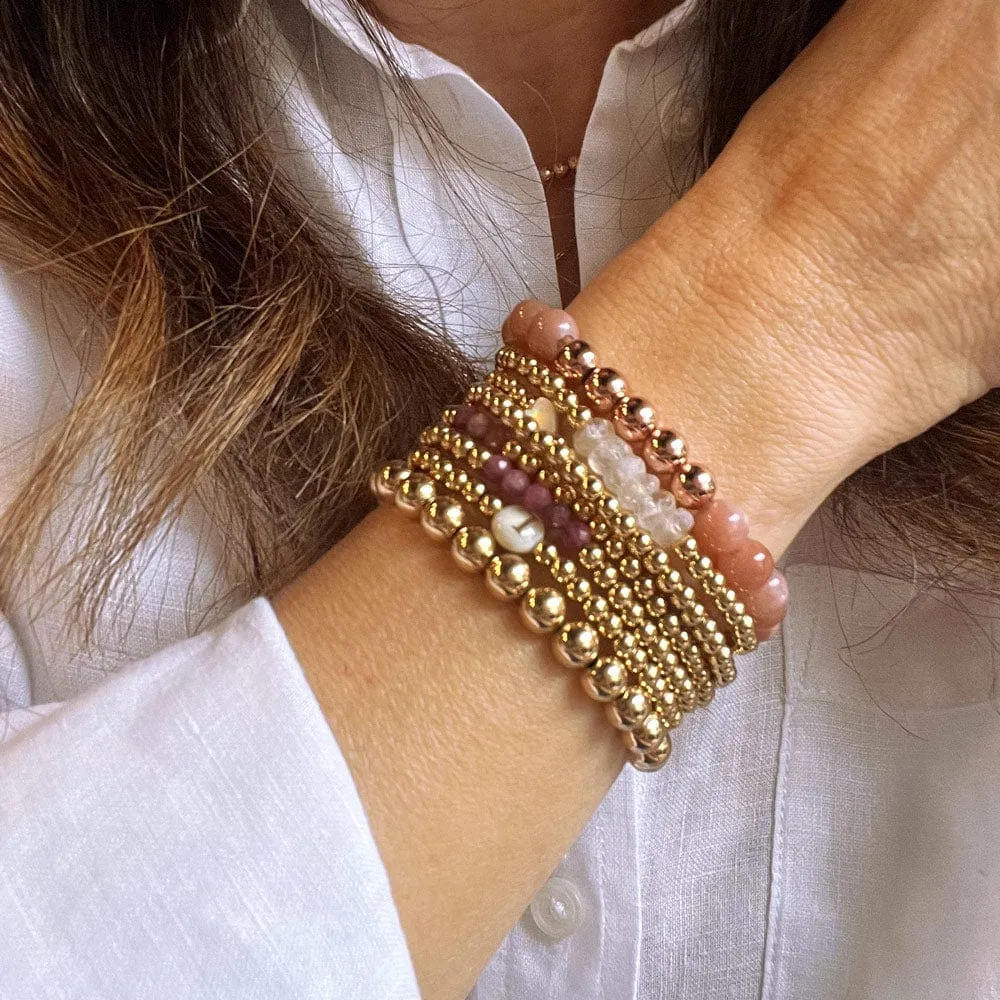 Initial Bracelet in 14k Gold Filled