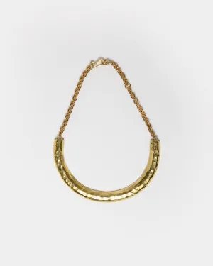 Isa Necklace in Brass