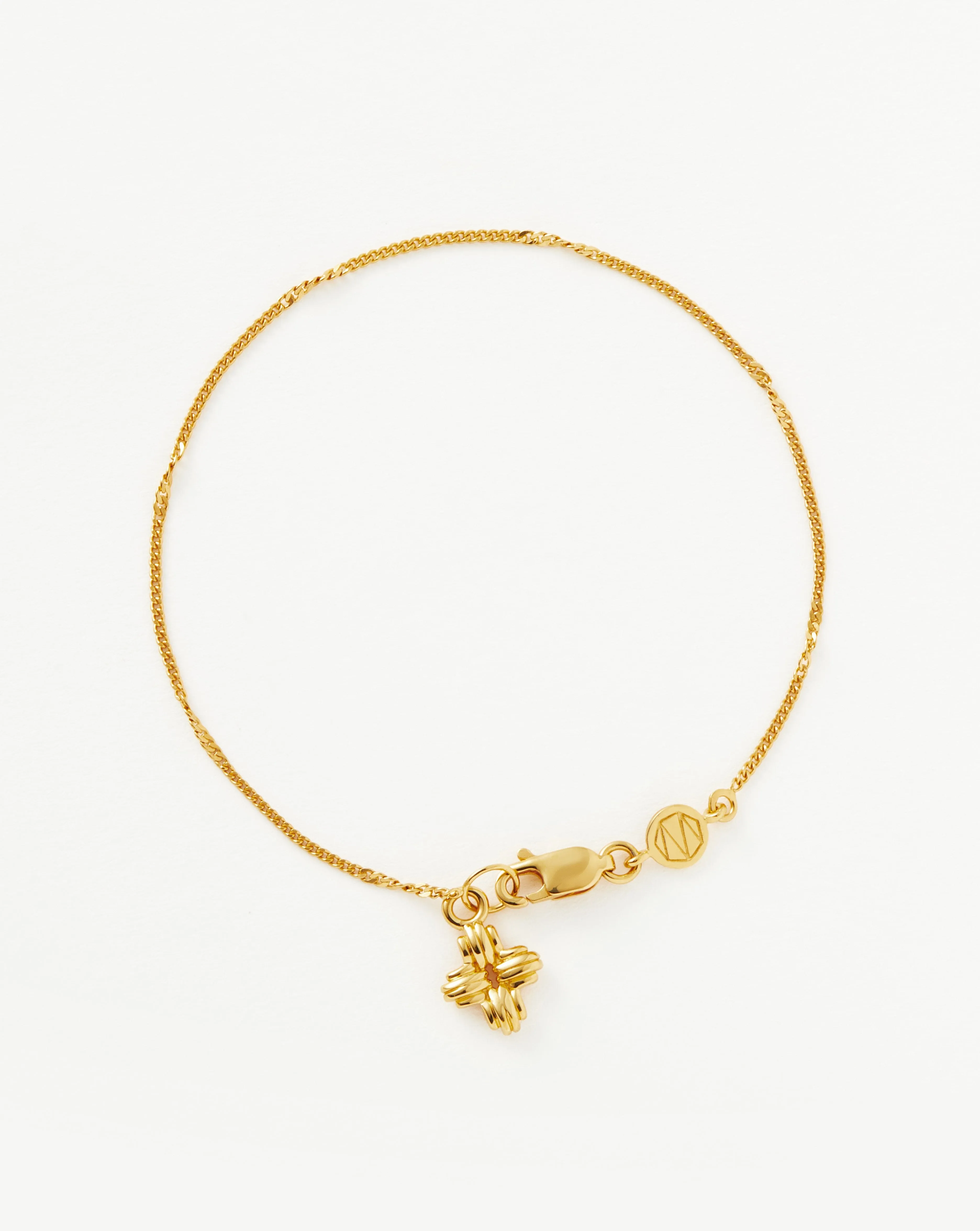 Lucy Williams Mini Ridge Cross Bracelet