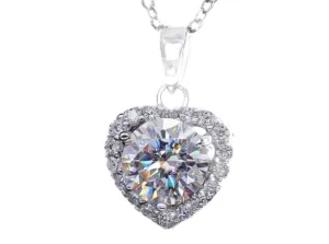 Moonlit Moissanite Pendant