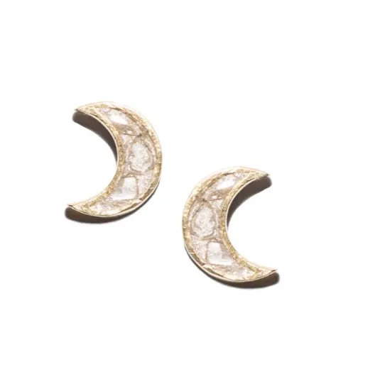 Neoma 14k Gold Vermeil Stud Earrings