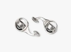 ORB WITH HEMATITE CUFFLINKS 118
