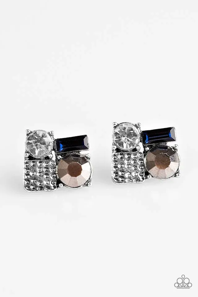 Paparazzi Earring ~ Mixing Business With Sparkle - Multi