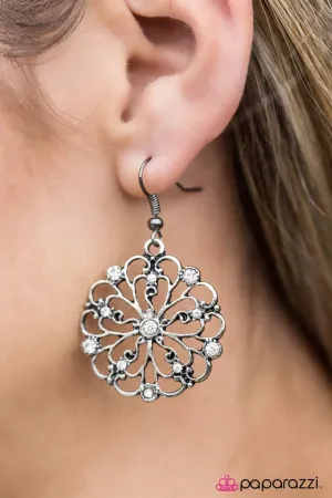 Paparazzi Earring ~ The County Fair - White
