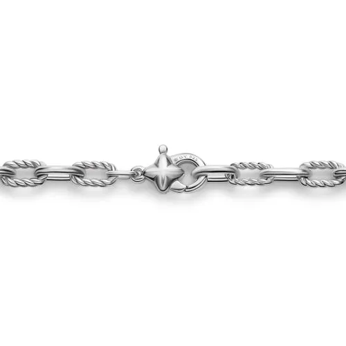 Pearl Classics Station Chain Necklace in Sterling Silver, 3mm, 36"