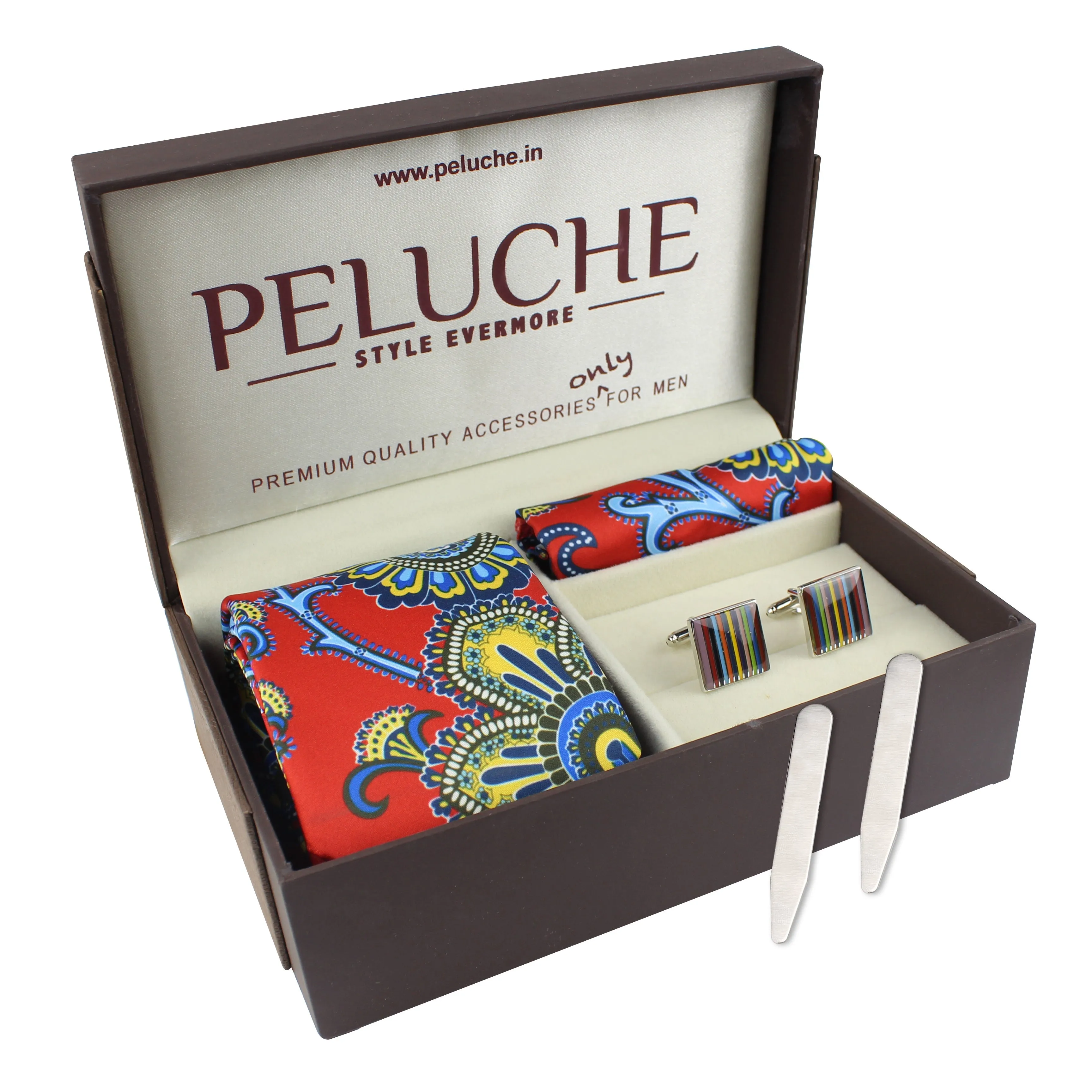 Peluche Floral Aura Red & Yellow Gift Box