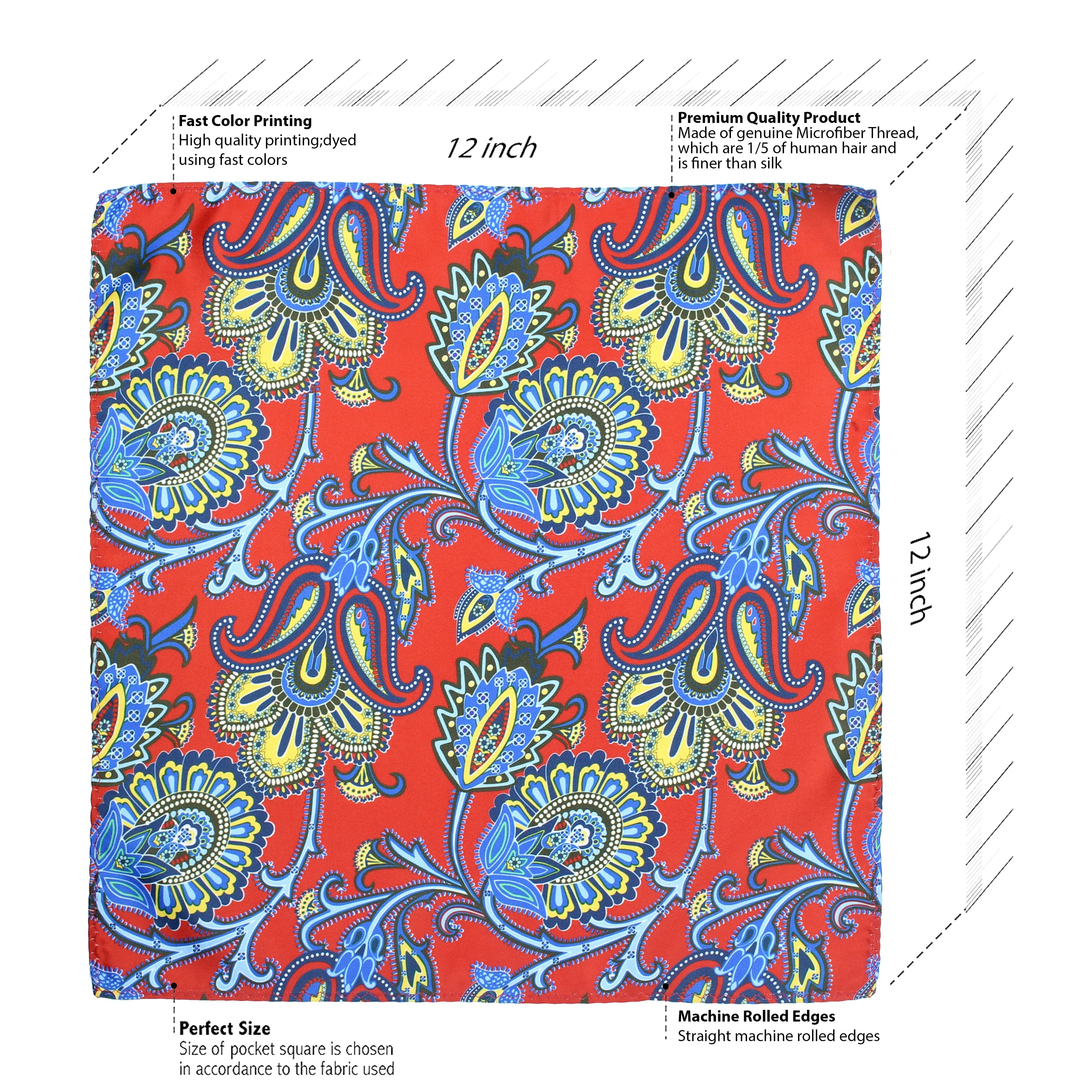 Peluche Floral Aura Red & Yellow Gift Box