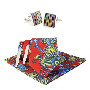 Peluche Floral Aura Red & Yellow Gift Box