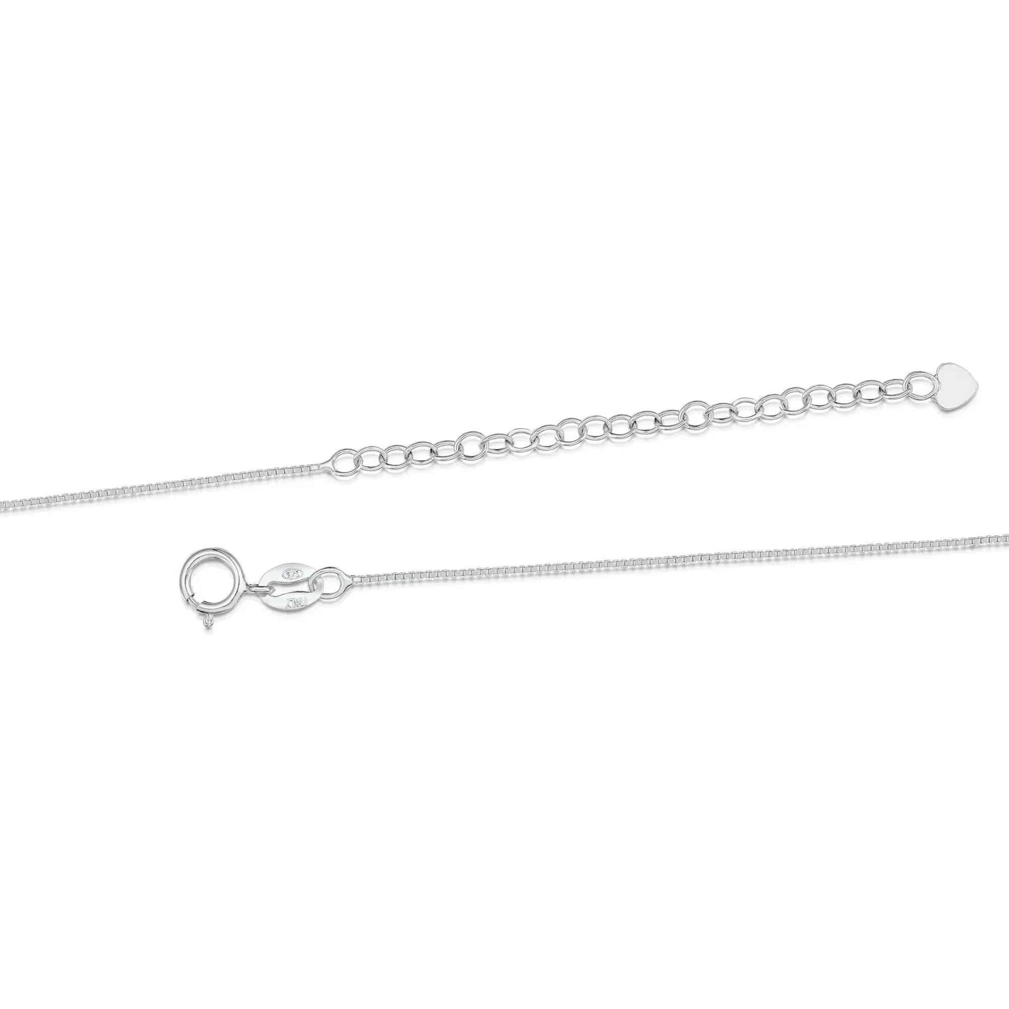 Real Sunflower Pendant Necklace – Sterling Silver Round Pendant with Mini Sunflowers