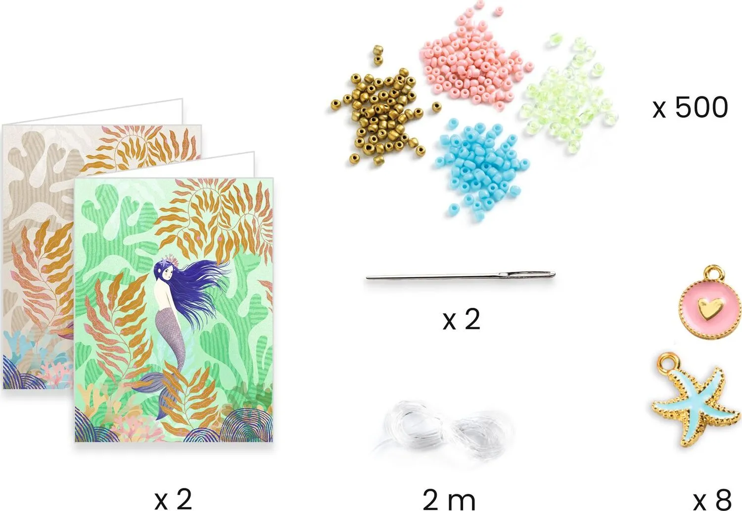 Sea Multi-Wrap Beads & Jewelry Kit