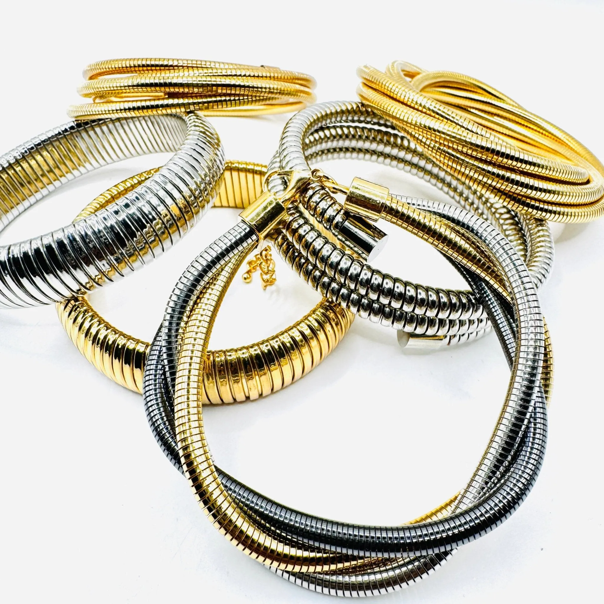 Silver & Gold Style Bracelets
