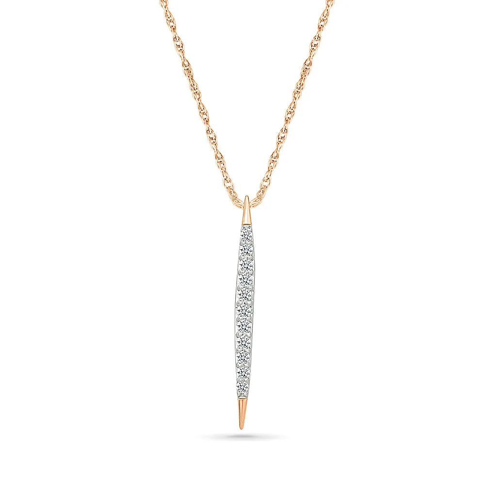 Slender Shimmer Pendant